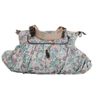  OiOi Indian Paisley Gathered Tote Diaper Bag Baby