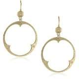 Mizuki 14k Earring Wire Large Circle Diamond