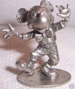 Hudson Pewter Walt Disney Dancing Mickey Mouse Figurine  