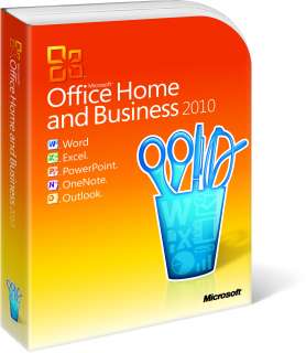 SEALED Microsoft MS Office 2010 Home and Business UK  