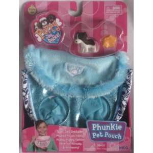  Puppy in My Pocket Phunkie Pouch Blue with Herman the 