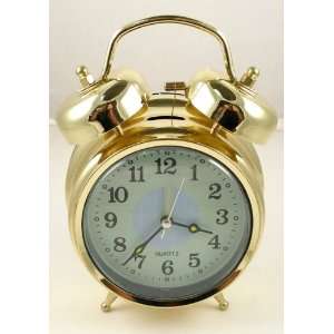  in the Dark Twin Bell Alarm Clock with 2 Alarm Sounds