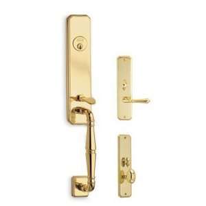 Hardware Manor US3 P/Brass Entrance Lock Door Hardware Exterior Locks 