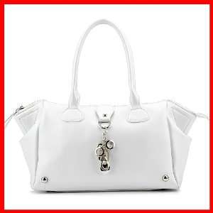   Shoulder Bag Handbag Satchel Love Heart Charm Fashion White 1170128