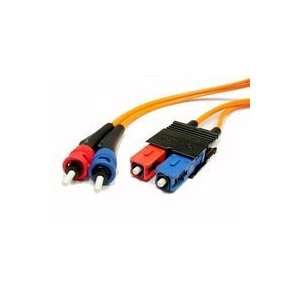   SC 62.5 125 Duplex Multimode Fiber Cable 4 meter Orange. Electronics
