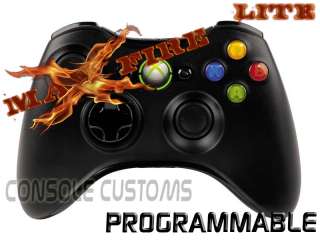 Xbox 360 Black MaxFire LITE Rapid Fire Controller Akimbo/Burst Fire/10 