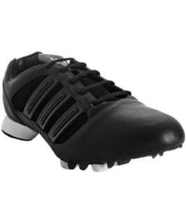 style #302750401 Y 3 for Adidas black leather Track & Field sneakers