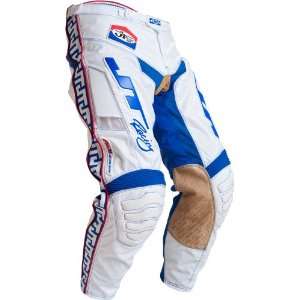   JT Racing USA Classick White/Blue Size 44 MX Pants Automotive