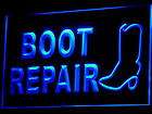 i502 b Boot Repair Shoe Shop NEW NR Neon Light Sign