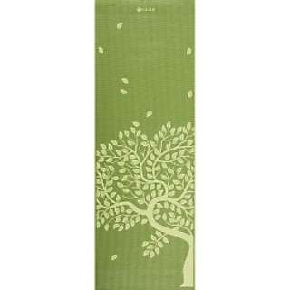 Gaiam Tree of Life Yoga Mat + Tote Bag + Water Bottle  