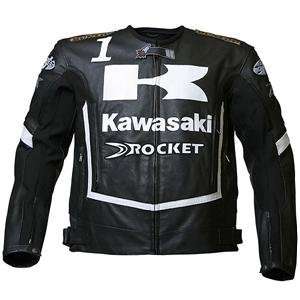  Joe Rocket Kawasaki Factory Racing Leather Jacket   40 
