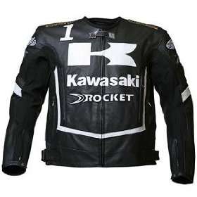  Joe Rocket Kawasaki Factory Racing Leather Jacket   42 
