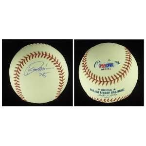 Autographed Kaz Matsui Baseball   Kazuo PSA COA Houston Astros 