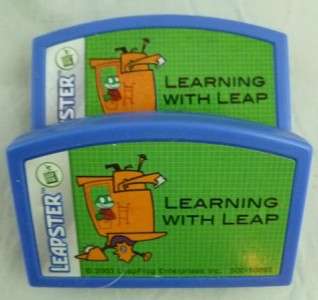 LEAPSTER/2/L MAX GAMES/CARTRIDGES USED SOLD SEPARATELY THOMAS PHONICS 