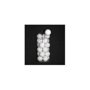  Club Pack of 288 White Golf Ball Christmas Ornaments 1.25 