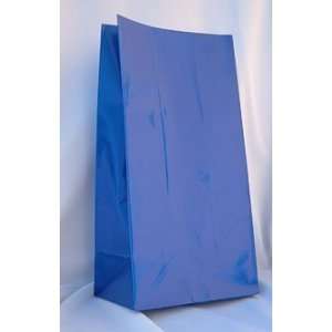  Paper Favor Treat Goody Luau Party Gift Bags   Royal Blue 