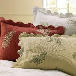  Cinnabar Fern Matelasse Coverlet   King