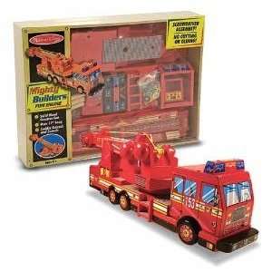  Mighty Builders Fire Engine Toys & Games