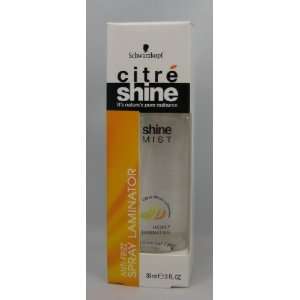 Citre Shine Mist Anti Frizz Spray Laminator Highly Laminating By 