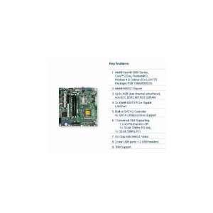   Intel 946GZ/ DDR2/ PCI E/ SATA2/ V&2GbE/ MATX Server Motherboard, Bulk