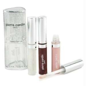  Triangle Lip Kit (2x Lip Gloss + Fluid Lipstick) 3x3ml 