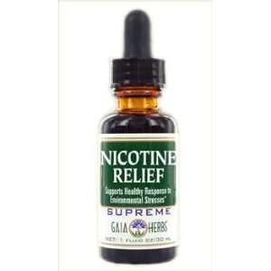  Nicotine Relief Liquid Extracts 2 oz   Gaia Herbs Health 