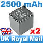 2X Battery For Panasonic CGA DU21 NV GS50 NV GS55 NV GS65 NV GS180 