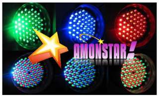 12X PAR 64 PAR64 CAN RGB 177 LED DJ Disco DMX AMERICAN  