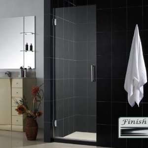  Dreamline Hinged Shower Door, Fits 60 to 61 Openings x 