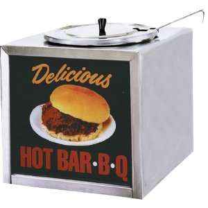 Gold Medal 2196 133 oz Ladle Style Barbecue Sauce Warmer  