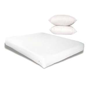   Anti Allergen Combo Pack, Mattress and Pillow Encasing, White, Queen