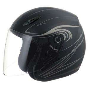  GMax GM17 SPC Open Face Helmet 2008   2X Large/Derk Flat 