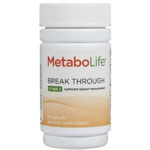 Metabolife Break Through Stage 2 Weight Loss Caps, 90 ct (Quantity of 