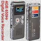 4GB Digital Voice Audio Telephone Recorder  Player