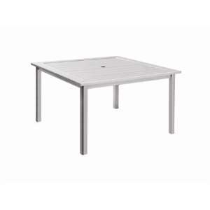  Homecrest Dockside Aluminum 45 Square Metal Patio Dining Table 