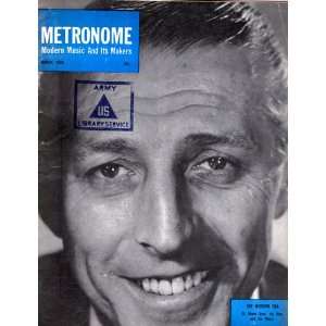  Metronome MagazineMarch, 1955.Stan Kenton on 