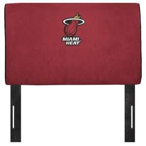 Miami Heat Twin Size Headboard Memorabilia.