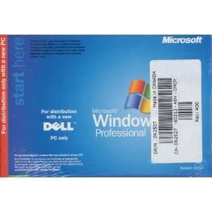  DELL Windows XP Professional SP1a Reinstallation CD Microsoft 