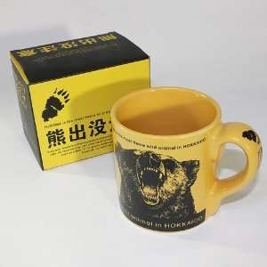   For Higuma] Japanese Bear Mug (3.9 inch height)