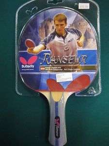 BUTTERFLY RANSEUR PING PONG PADDLE, TABLE TENNIS RACKET  