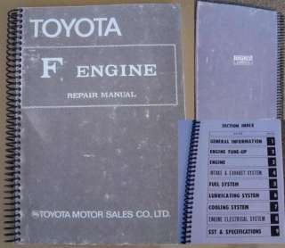 Toyota LAND CRUISER Service Manual FJ40 FJ43 FJ45 FJ55  