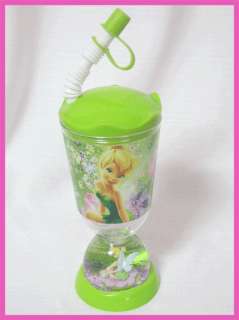 New  Tinker Bell Straw Drink Cup Mug, 6.5  
