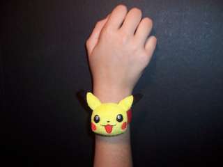 Pokemon Plush Pikachu Wristband Stuffed Bracelet Doll  