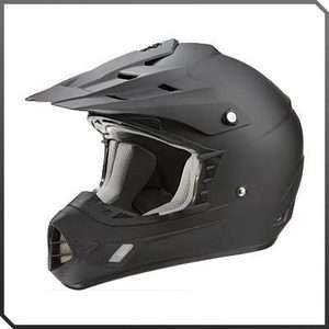 Polaris Black Matte Tenacity Snowmobile ATV MOTOCROSS Helmet LARGE 