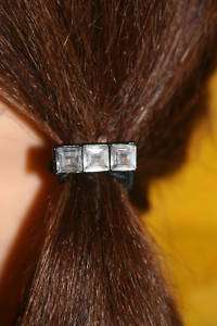 HAIR ACCESORIES Diamonds Ponytail Holder RV1019  