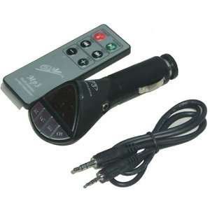  In Car  FM Transmitter for USB Pen Drive + Remote /WMA FM 