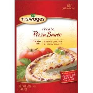  MRS. WAGES (PRECISION FOODS), MRS WAGES PIZZA MIX, Part No 