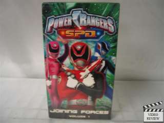 Power Rangers S.P.D. Volume 1   Joining Forces VHS NEW 786936255874 