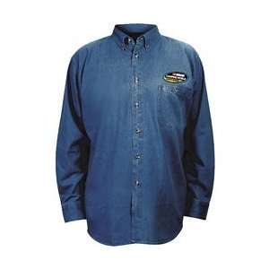  NASCAR Camping World Truck Series Long Sleeve Denim Shirt 