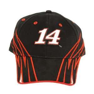   STEWART # 14 BLACK COTTON CAP HAT NASCAR SPRINT
